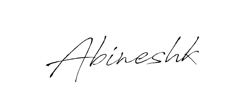 You should practise on your own different ways (Antro_Vectra) to write your name (Abineshk) in signature. don't let someone else do it for you. Abineshk signature style 6 images and pictures png