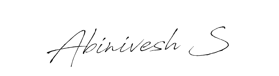 Antro_Vectra is a professional signature style that is perfect for those who want to add a touch of class to their signature. It is also a great choice for those who want to make their signature more unique. Get Abinivesh S name to fancy signature for free. Abinivesh S signature style 6 images and pictures png
