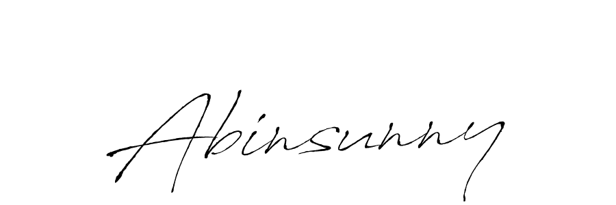 Design your own signature with our free online signature maker. With this signature software, you can create a handwritten (Antro_Vectra) signature for name Abinsunny. Abinsunny signature style 6 images and pictures png