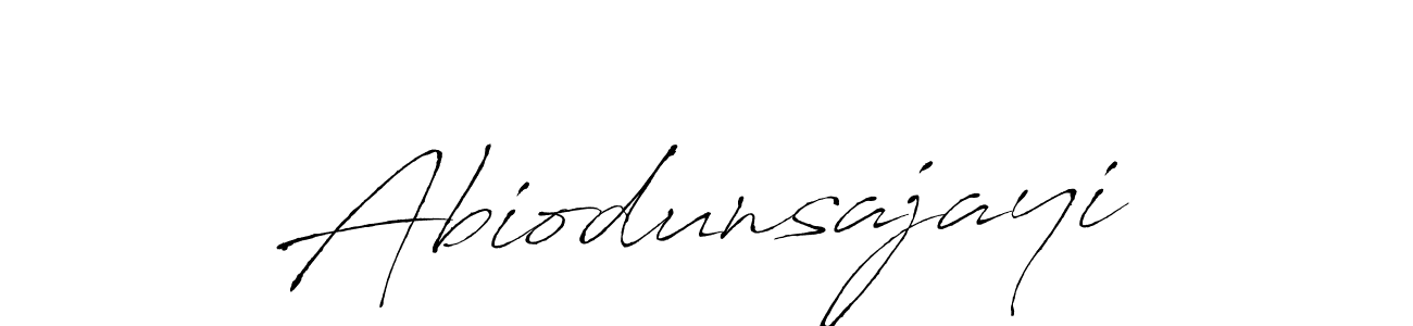 The best way (Antro_Vectra) to make a short signature is to pick only two or three words in your name. The name Abiodunsajayi include a total of six letters. For converting this name. Abiodunsajayi signature style 6 images and pictures png