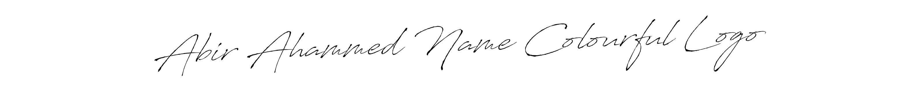 It looks lik you need a new signature style for name Abir Ahammed Name Colourful Logo. Design unique handwritten (Antro_Vectra) signature with our free signature maker in just a few clicks. Abir Ahammed Name Colourful Logo signature style 6 images and pictures png
