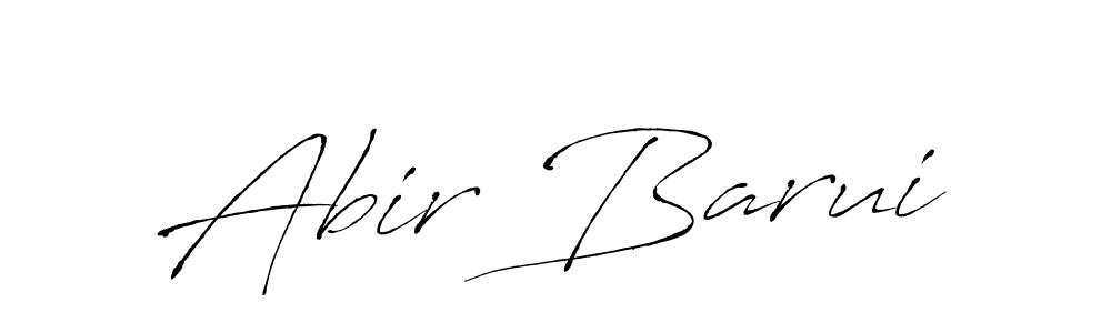 Also we have Abir Barui name is the best signature style. Create professional handwritten signature collection using Antro_Vectra autograph style. Abir Barui signature style 6 images and pictures png