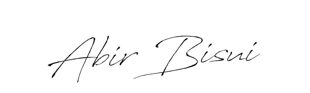 Abir Bisui stylish signature style. Best Handwritten Sign (Antro_Vectra) for my name. Handwritten Signature Collection Ideas for my name Abir Bisui. Abir Bisui signature style 6 images and pictures png