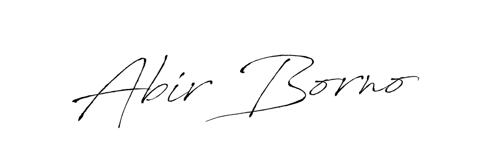 Also we have Abir Borno name is the best signature style. Create professional handwritten signature collection using Antro_Vectra autograph style. Abir Borno signature style 6 images and pictures png