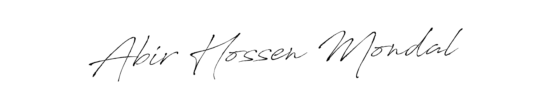 Similarly Antro_Vectra is the best handwritten signature design. Signature creator online .You can use it as an online autograph creator for name Abir Hossen Mondal. Abir Hossen Mondal signature style 6 images and pictures png