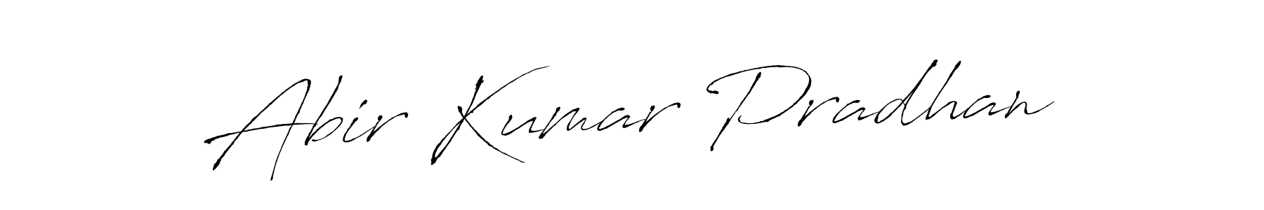 Make a beautiful signature design for name Abir Kumar Pradhan. With this signature (Antro_Vectra) style, you can create a handwritten signature for free. Abir Kumar Pradhan signature style 6 images and pictures png