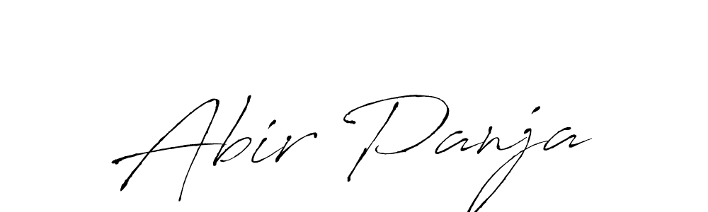 You should practise on your own different ways (Antro_Vectra) to write your name (Abir Panja) in signature. don't let someone else do it for you. Abir Panja signature style 6 images and pictures png