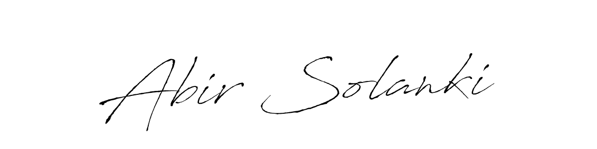 Similarly Antro_Vectra is the best handwritten signature design. Signature creator online .You can use it as an online autograph creator for name Abir Solanki. Abir Solanki signature style 6 images and pictures png