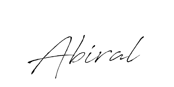 Once you've used our free online signature maker to create your best signature Antro_Vectra style, it's time to enjoy all of the benefits that Abiral name signing documents. Abiral signature style 6 images and pictures png