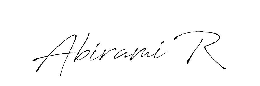 if you are searching for the best signature style for your name Abirami R. so please give up your signature search. here we have designed multiple signature styles  using Antro_Vectra. Abirami R signature style 6 images and pictures png