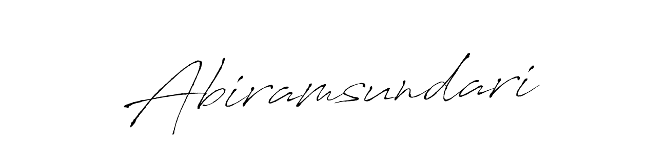 Use a signature maker to create a handwritten signature online. With this signature software, you can design (Antro_Vectra) your own signature for name Abiramsundari. Abiramsundari signature style 6 images and pictures png