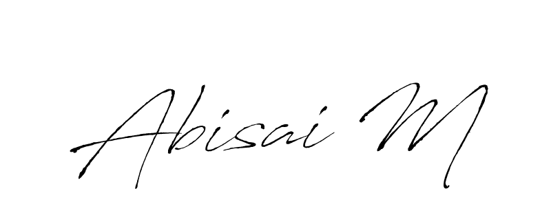if you are searching for the best signature style for your name Abisai M. so please give up your signature search. here we have designed multiple signature styles  using Antro_Vectra. Abisai M signature style 6 images and pictures png