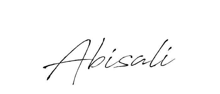 Abisali stylish signature style. Best Handwritten Sign (Antro_Vectra) for my name. Handwritten Signature Collection Ideas for my name Abisali. Abisali signature style 6 images and pictures png