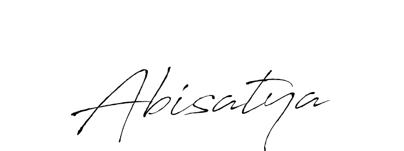 Design your own signature with our free online signature maker. With this signature software, you can create a handwritten (Antro_Vectra) signature for name Abisatya. Abisatya signature style 6 images and pictures png