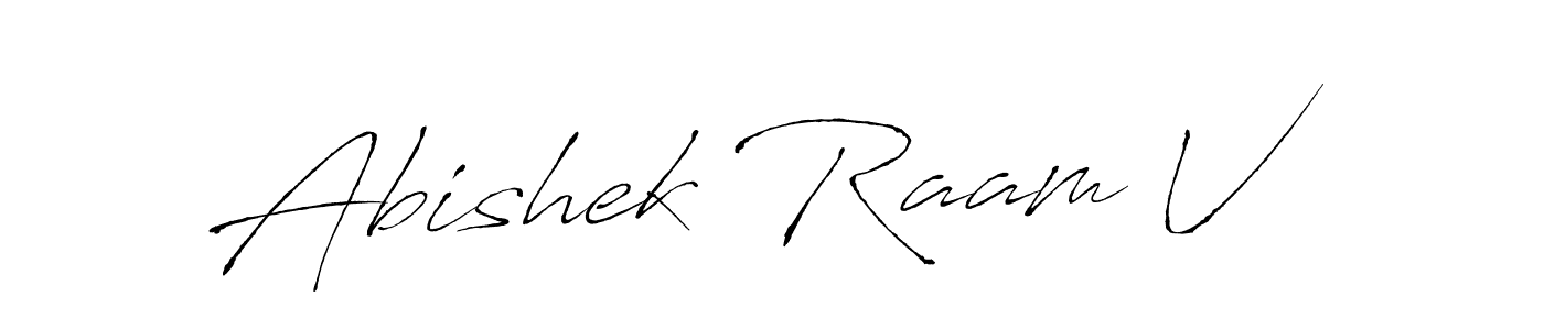 How to Draw Abishek Raam V signature style? Antro_Vectra is a latest design signature styles for name Abishek Raam V. Abishek Raam V signature style 6 images and pictures png