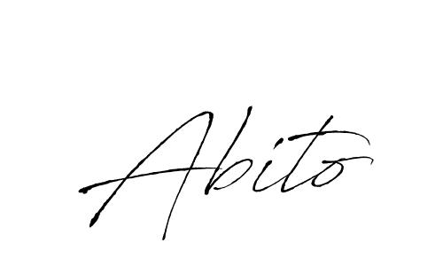 Here are the top 10 professional signature styles for the name Abito. These are the best autograph styles you can use for your name. Abito signature style 6 images and pictures png