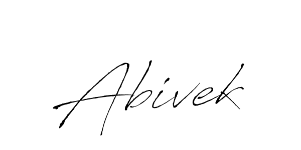 Make a beautiful signature design for name Abivek. With this signature (Antro_Vectra) style, you can create a handwritten signature for free. Abivek signature style 6 images and pictures png