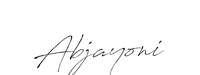 Once you've used our free online signature maker to create your best signature Antro_Vectra style, it's time to enjoy all of the benefits that Abjayoni name signing documents. Abjayoni signature style 6 images and pictures png