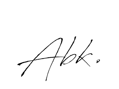 Also we have Abk. name is the best signature style. Create professional handwritten signature collection using Antro_Vectra autograph style. Abk. signature style 6 images and pictures png