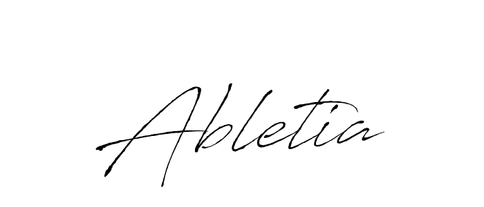 Also we have Abletia name is the best signature style. Create professional handwritten signature collection using Antro_Vectra autograph style. Abletia signature style 6 images and pictures png