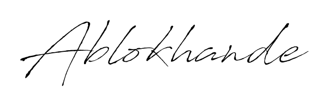 Once you've used our free online signature maker to create your best signature Antro_Vectra style, it's time to enjoy signing your documents with Ablokhande name. Ablokhande signature style 6 images and pictures png