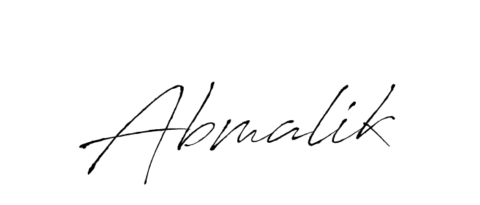 How to make Abmalik name signature. Use Antro_Vectra style for creating short signs online. This is the latest handwritten sign. Abmalik signature style 6 images and pictures png