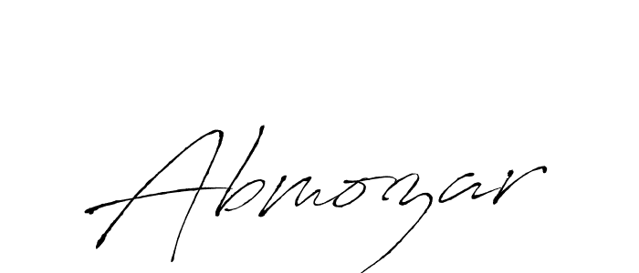 Also we have Abmozar name is the best signature style. Create professional handwritten signature collection using Antro_Vectra autograph style. Abmozar signature style 6 images and pictures png