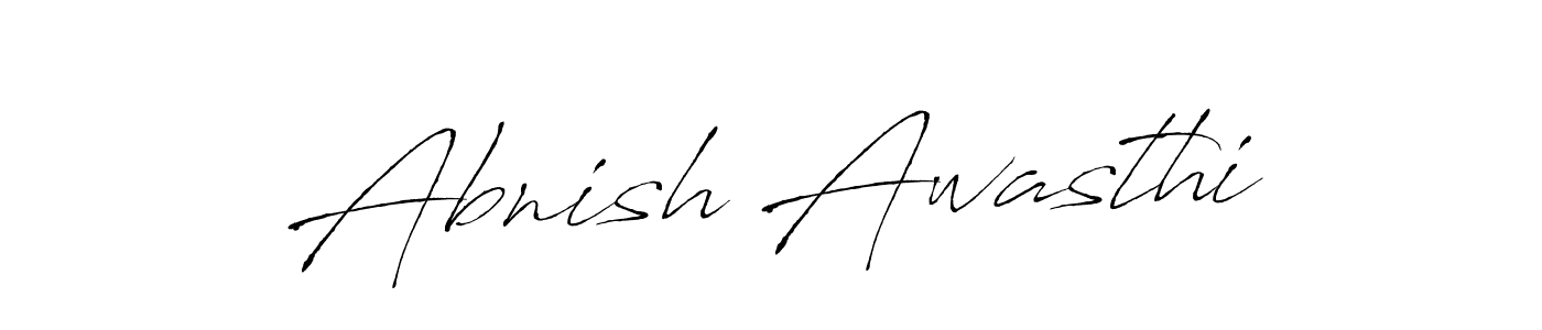 Use a signature maker to create a handwritten signature online. With this signature software, you can design (Antro_Vectra) your own signature for name Abnish Awasthi. Abnish Awasthi signature style 6 images and pictures png