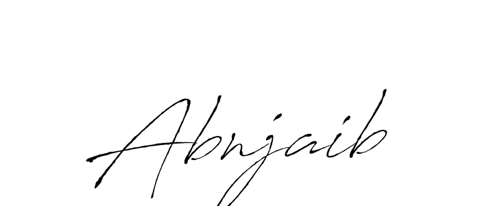 You should practise on your own different ways (Antro_Vectra) to write your name (Abnjaib) in signature. don't let someone else do it for you. Abnjaib signature style 6 images and pictures png