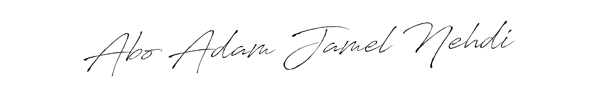 How to Draw Abo Adam Jamel Nehdi signature style? Antro_Vectra is a latest design signature styles for name Abo Adam Jamel Nehdi. Abo Adam Jamel Nehdi signature style 6 images and pictures png