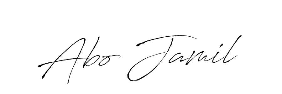 You can use this online signature creator to create a handwritten signature for the name Abo Jamil. This is the best online autograph maker. Abo Jamil signature style 6 images and pictures png