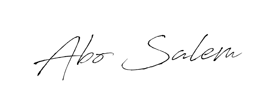 You can use this online signature creator to create a handwritten signature for the name Abo Salem. This is the best online autograph maker. Abo Salem signature style 6 images and pictures png