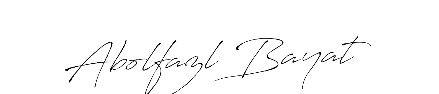 Make a beautiful signature design for name Abolfazl Bayat. Use this online signature maker to create a handwritten signature for free. Abolfazl Bayat signature style 6 images and pictures png