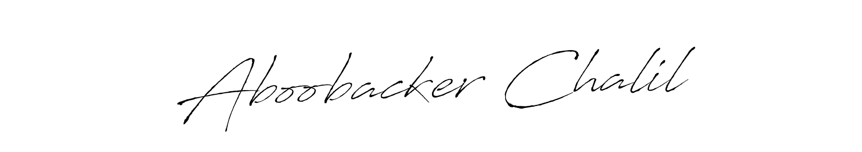 Here are the top 10 professional signature styles for the name Aboobacker Chalil. These are the best autograph styles you can use for your name. Aboobacker Chalil signature style 6 images and pictures png