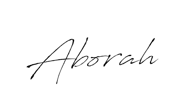 Aborah stylish signature style. Best Handwritten Sign (Antro_Vectra) for my name. Handwritten Signature Collection Ideas for my name Aborah. Aborah signature style 6 images and pictures png