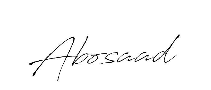 Make a beautiful signature design for name Abosaad. Use this online signature maker to create a handwritten signature for free. Abosaad signature style 6 images and pictures png