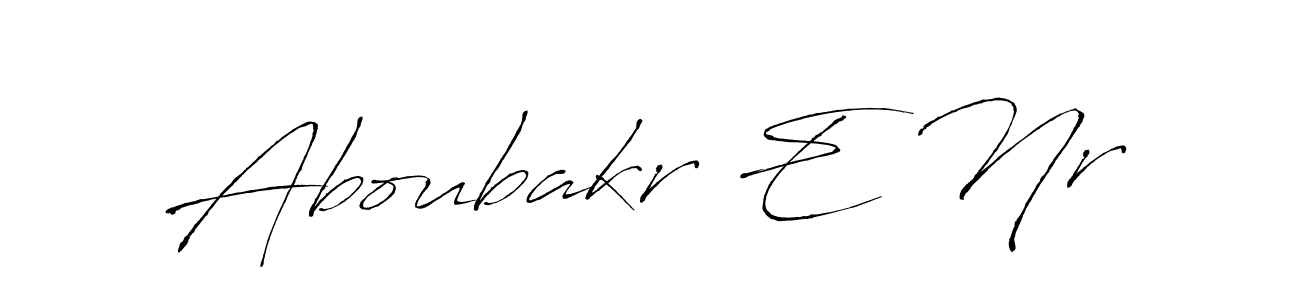 Best and Professional Signature Style for Aboubakr E Nr. Antro_Vectra Best Signature Style Collection. Aboubakr E Nr signature style 6 images and pictures png