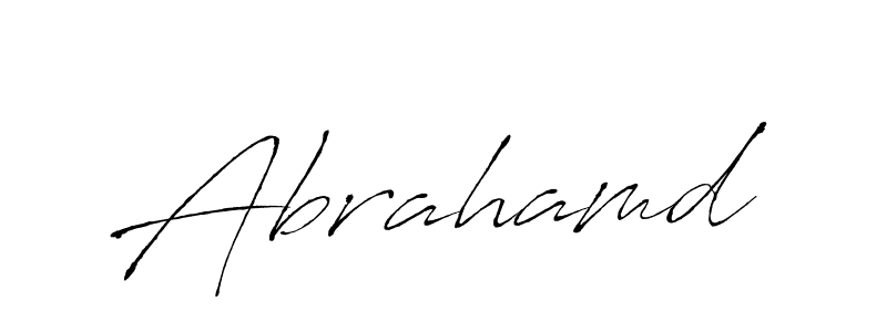 You should practise on your own different ways (Antro_Vectra) to write your name (Abrahamd) in signature. don't let someone else do it for you. Abrahamd signature style 6 images and pictures png