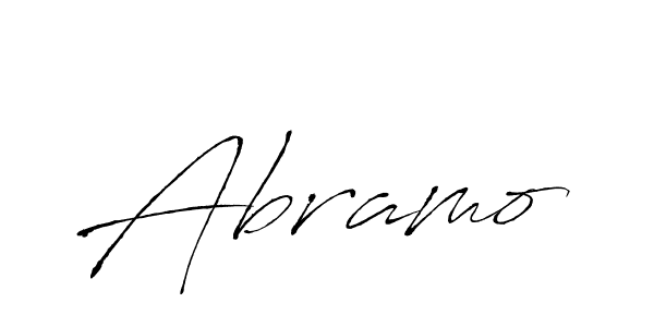 Create a beautiful signature design for name Abramo. With this signature (Antro_Vectra) fonts, you can make a handwritten signature for free. Abramo signature style 6 images and pictures png