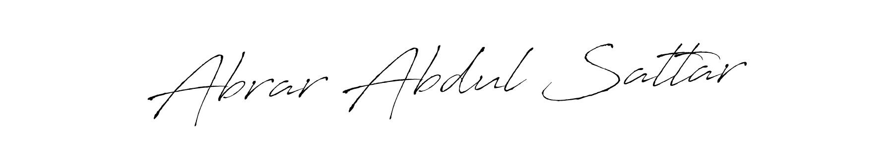 Make a short Abrar Abdul Sattar signature style. Manage your documents anywhere anytime using Antro_Vectra. Create and add eSignatures, submit forms, share and send files easily. Abrar Abdul Sattar signature style 6 images and pictures png