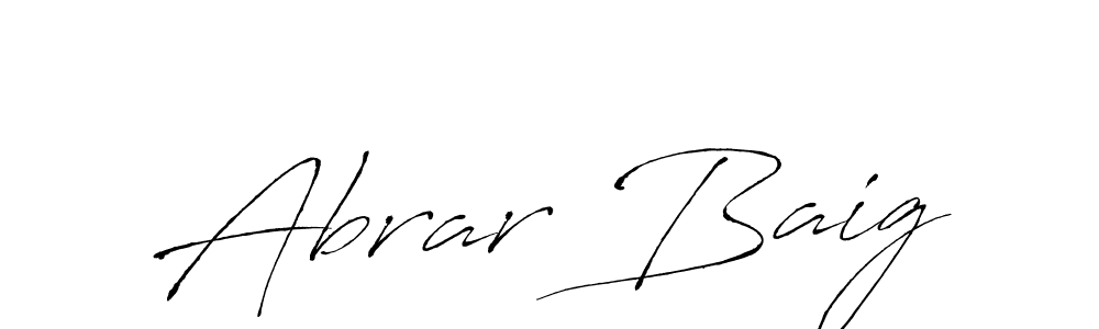This is the best signature style for the Abrar Baig name. Also you like these signature font (Antro_Vectra). Mix name signature. Abrar Baig signature style 6 images and pictures png