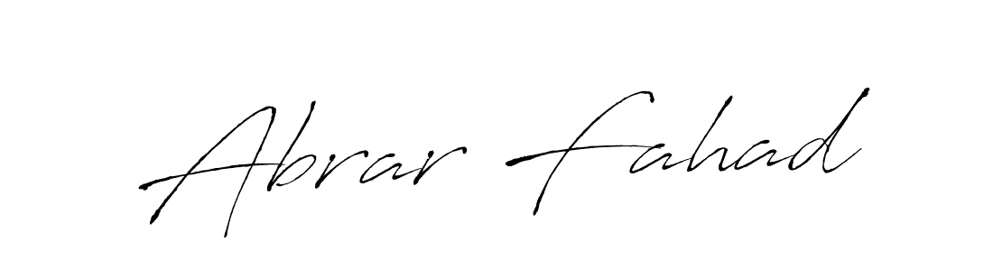 Make a short Abrar Fahad signature style. Manage your documents anywhere anytime using Antro_Vectra. Create and add eSignatures, submit forms, share and send files easily. Abrar Fahad signature style 6 images and pictures png