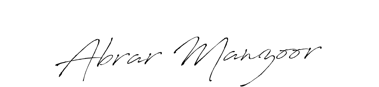 You should practise on your own different ways (Antro_Vectra) to write your name (Abrar Manzoor) in signature. don't let someone else do it for you. Abrar Manzoor signature style 6 images and pictures png