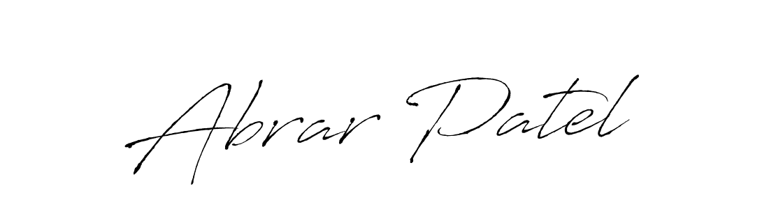 Make a beautiful signature design for name Abrar Patel. Use this online signature maker to create a handwritten signature for free. Abrar Patel signature style 6 images and pictures png