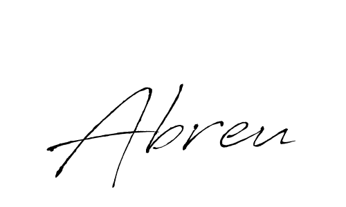 Make a beautiful signature design for name Abreu. With this signature (Antro_Vectra) style, you can create a handwritten signature for free. Abreu signature style 6 images and pictures png