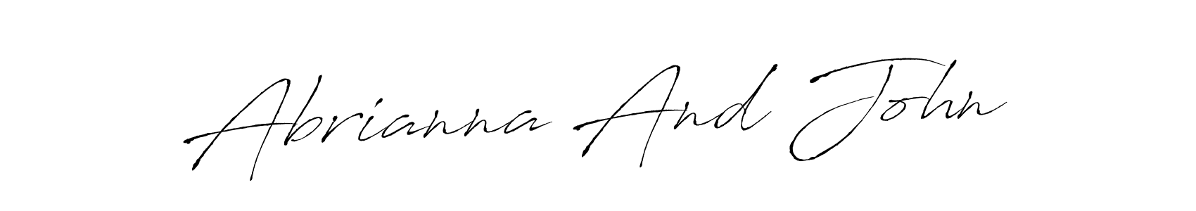 This is the best signature style for the Abrianna And John name. Also you like these signature font (Antro_Vectra). Mix name signature. Abrianna And John signature style 6 images and pictures png