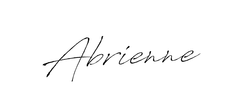 You should practise on your own different ways (Antro_Vectra) to write your name (Abrienne) in signature. don't let someone else do it for you. Abrienne signature style 6 images and pictures png