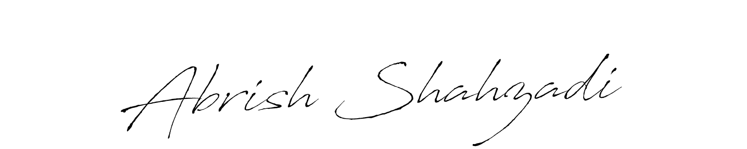 Also we have Abrish Shahzadi name is the best signature style. Create professional handwritten signature collection using Antro_Vectra autograph style. Abrish Shahzadi signature style 6 images and pictures png