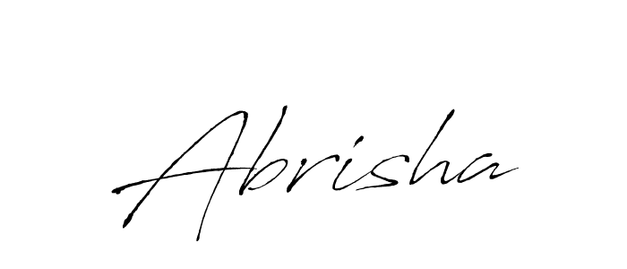 Make a beautiful signature design for name Abrisha. Use this online signature maker to create a handwritten signature for free. Abrisha signature style 6 images and pictures png