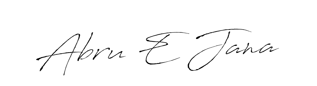 The best way (Antro_Vectra) to make a short signature is to pick only two or three words in your name. The name Abru E Jana include a total of six letters. For converting this name. Abru E Jana signature style 6 images and pictures png